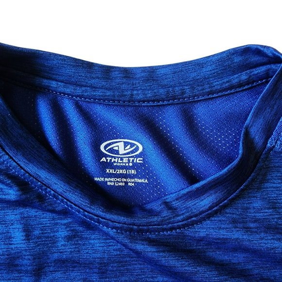 Athletic Works Shirts & Tops Athletic Works Blue Tee Xxl Poshmark